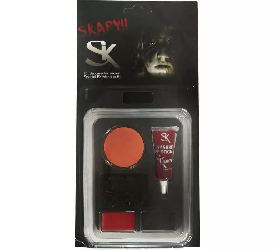 Translation missing: pt-PT.Kit de Caracterización Maquillaje para Zombie y Espectro