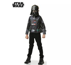 Kit infantil Darth Vader Star Wars: top e máscara