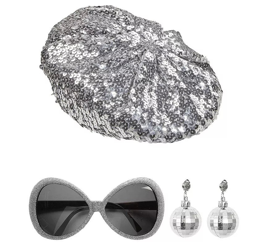 Translation missing: pt-PT.Kit de Disco Babe: Gorro, Gafas y Pendientes