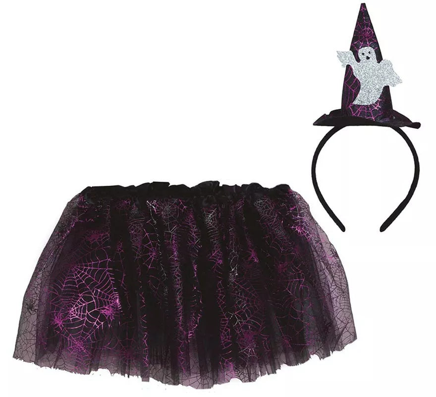 Translation missing: pt-PT.Kit de Fantasma Infantil: Tutú y Diadema 30 cm