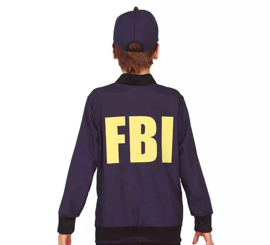 Translation missing: pt-PT.Kit de FBI infantil: Gorro y Chaqueta