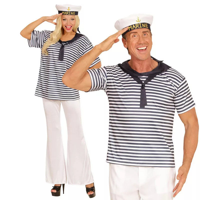 Translation missing: pt-PT.Kit de Marino para hombre: Camisa y Sombrero