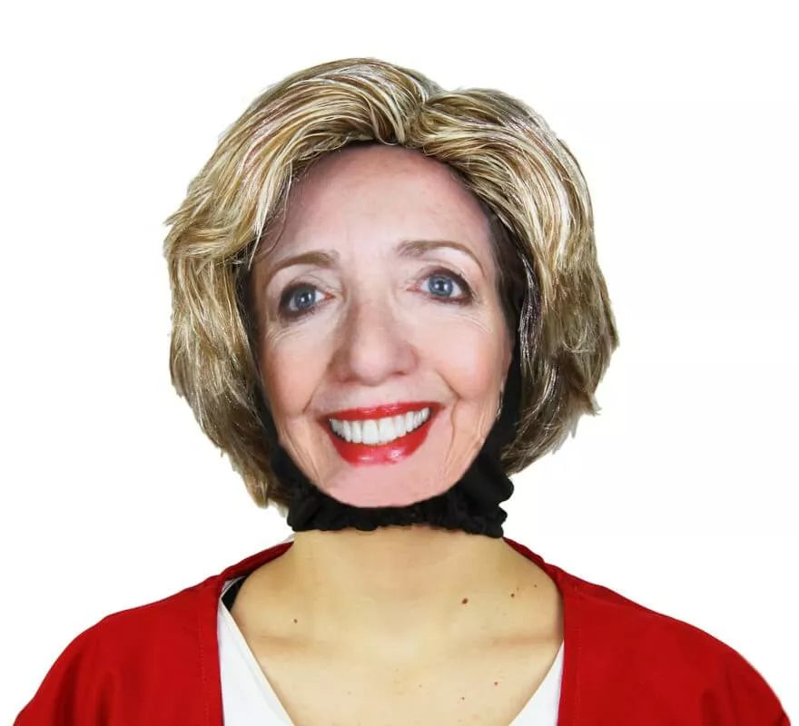Translation missing: pt-PT.Kit de Peluca y Máscara Hillary Clinton