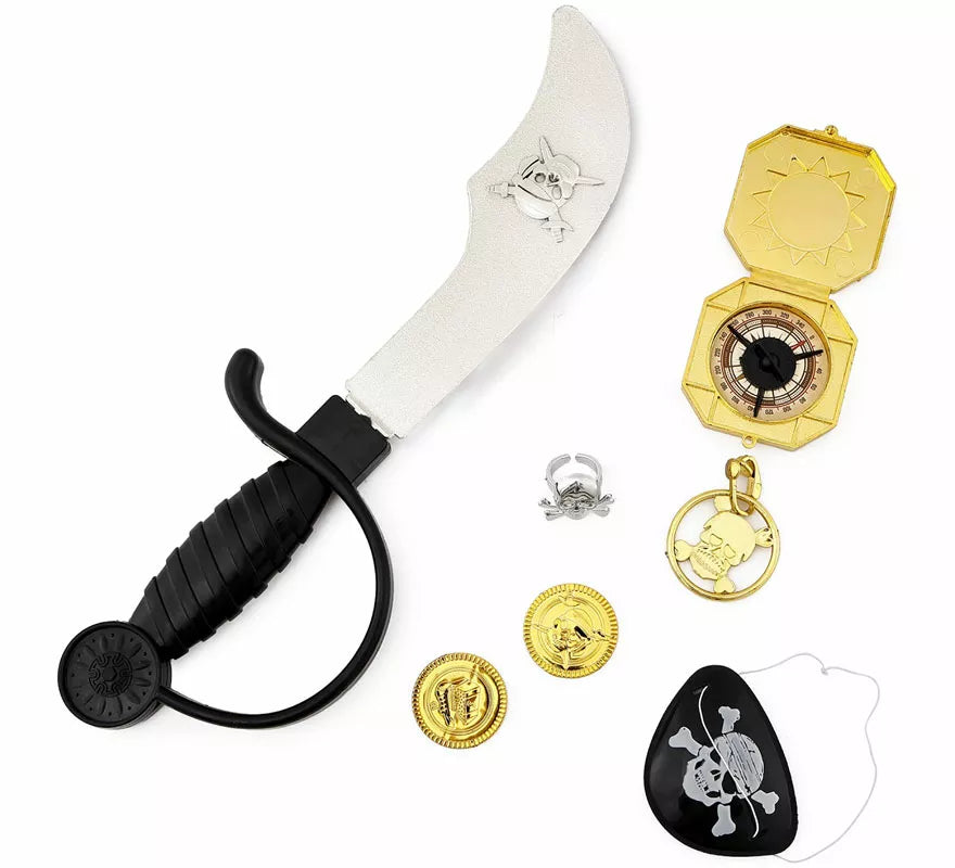 Translation missing: pt-PT.Kit de Pirata con Espada de plástico en modelos surtidos