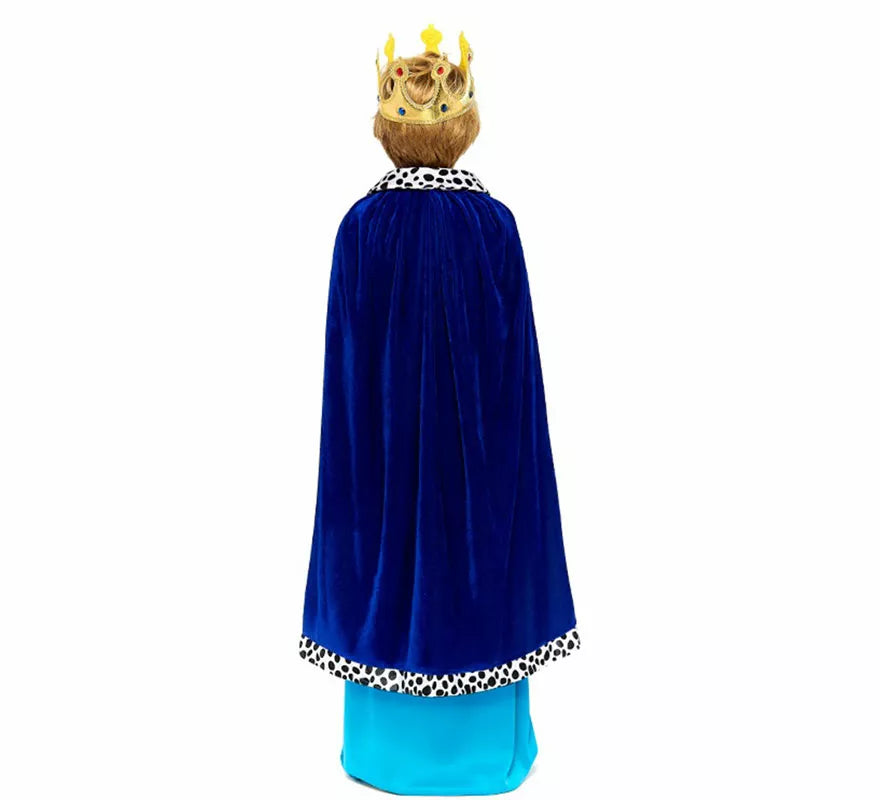 Translation missing: pt-PT.Kit de Rey Mago azul Infantil: Capa y Corona