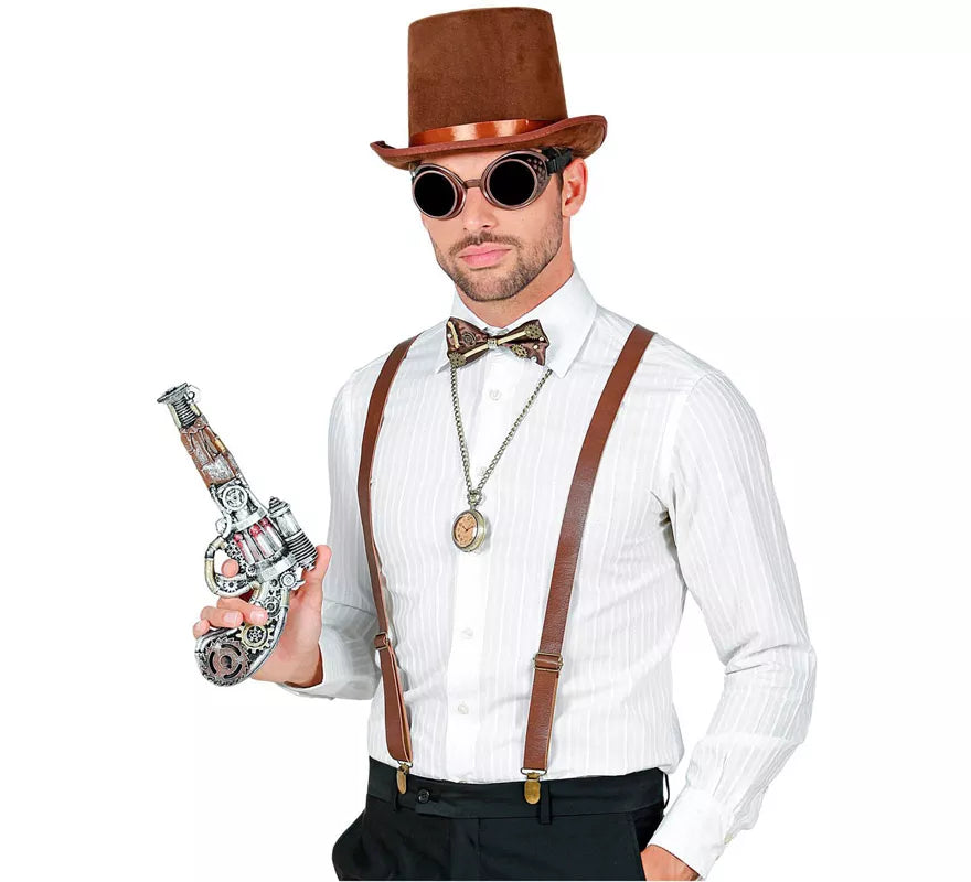 Translation missing: pt-PT.Kit de Steampunk: Gafas, Tirantes y Corbatín