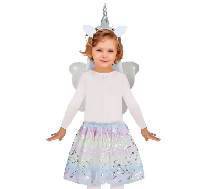 Translation missing: pt-PT.Kit de Unicornio infantil: Diadema, Alas y Tutú