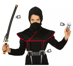 Kit Ninja: Sabre, 2 Facas e Estrela