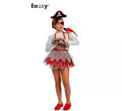 Fato Avental Brave Pirate para menina