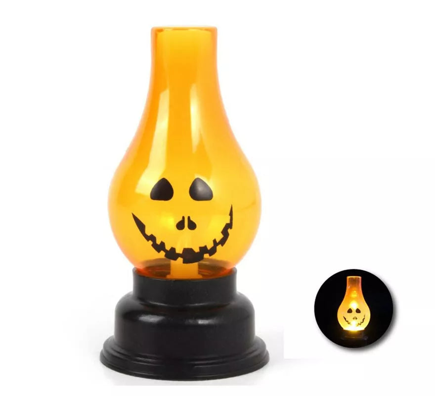 Translation missing: pt-PT.Lámpara Calabaza sonriente con luz