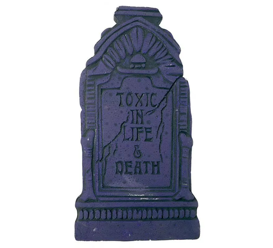 Translation missing: pt-PT."Lápida Cementerio ""Toxic in Live"" de 43x22 cm"