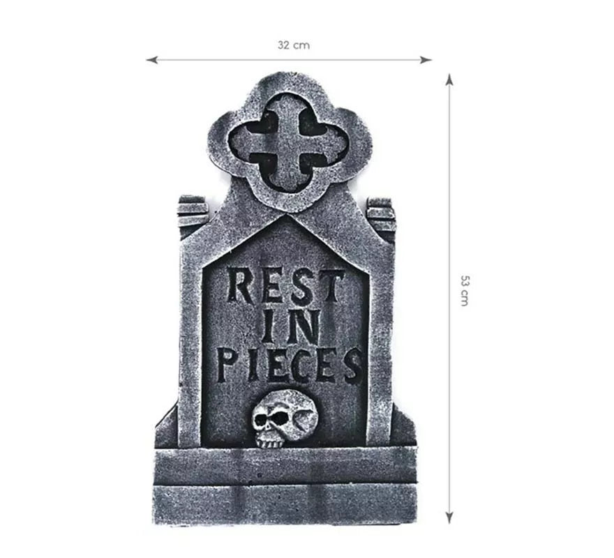 Translation missing: pt-PT.Lápida Rest in Pieces de 53 cm