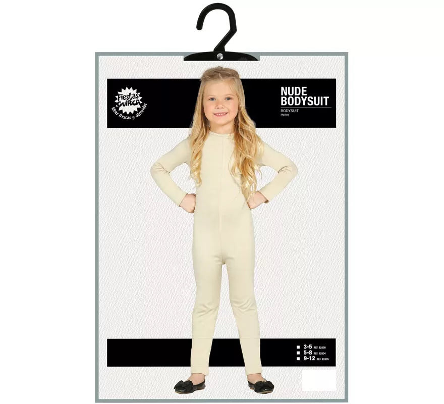 Translation missing: pt-PT.Maillot color beige para niños