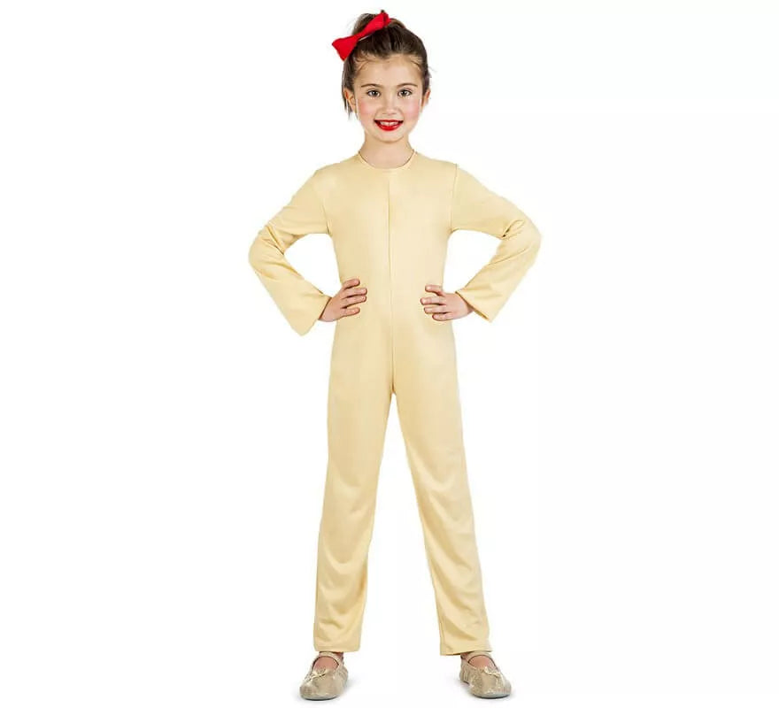 Translation missing: pt-PT.Maillot o Mono de punto beige para niños