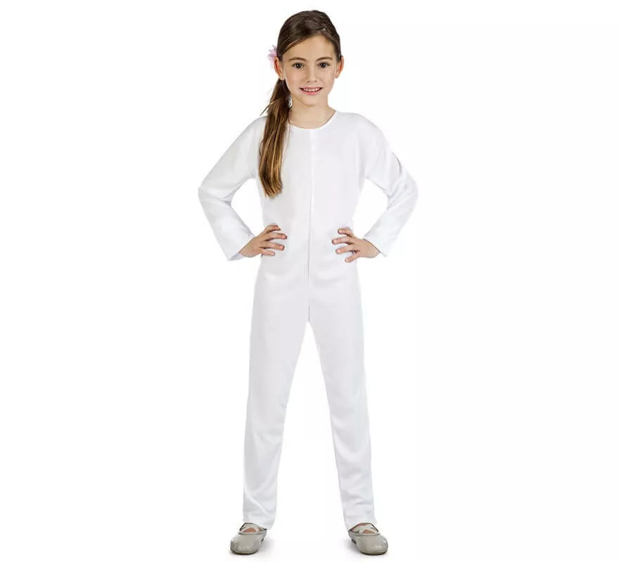 Translation missing: pt-PT.Maillot o Mono de punto Blanco para niños