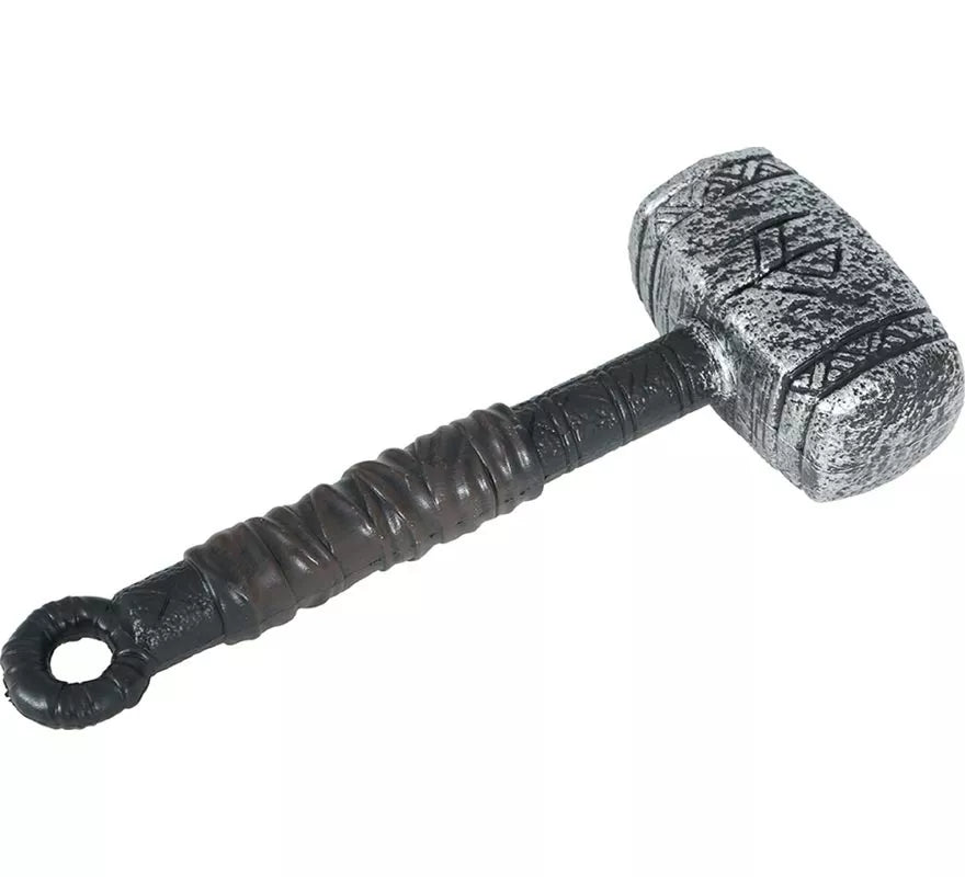 Translation missing: pt-PT.Martillo Medieval de 35 cm de Plástico de Juguete