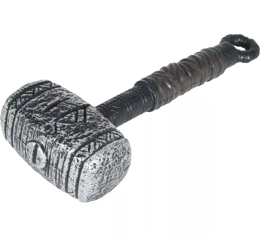 Translation missing: pt-PT.Martillo Medieval de 35 cm de Plástico de Juguete