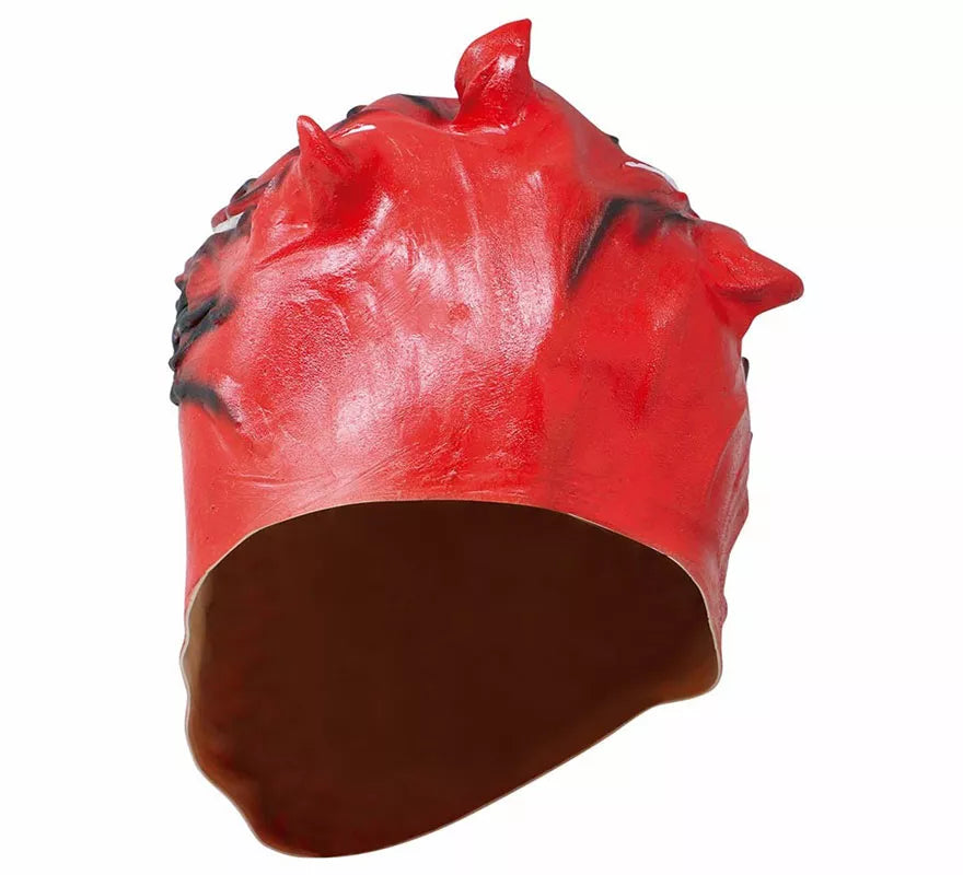 Translation missing: pt-PT.Máscara de Arácnido Rojo Aterrador de Látex