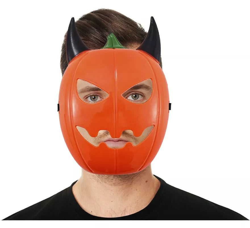 Translation missing: pt-PT.Máscara de Calabaza con Cuernos