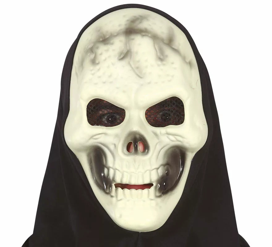 Máscara de Calavera con Capucha de Pvc