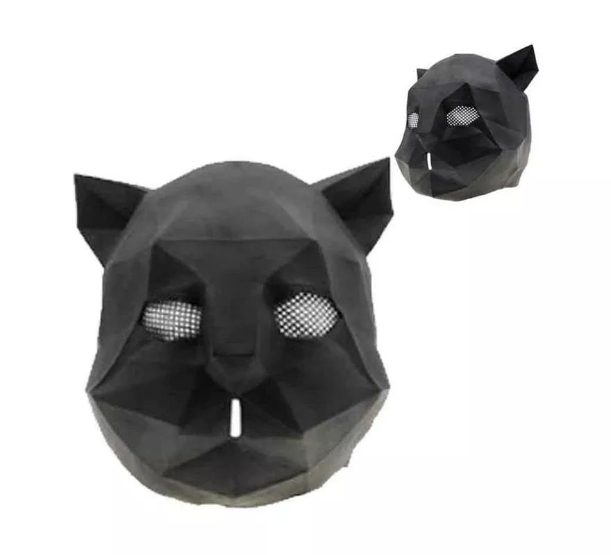 Translation missing: pt-PT.Máscara de Gato Origami látex
