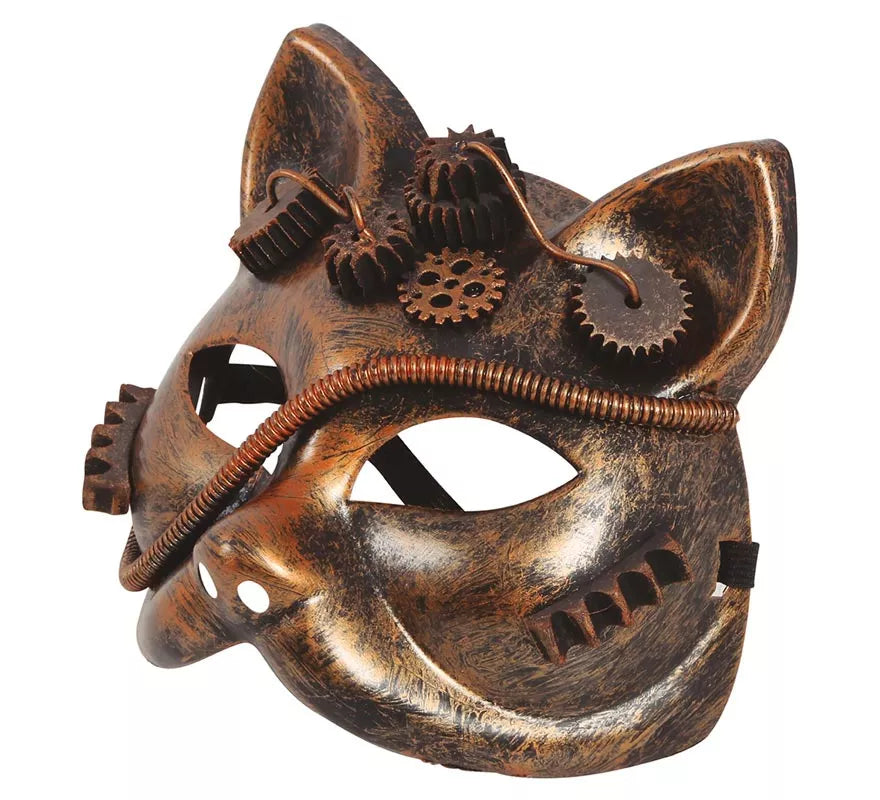 Translation missing: pt-PT.Máscara de Gato Steampunk