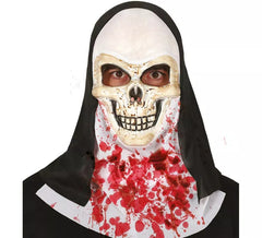 Máscara de freira caveira