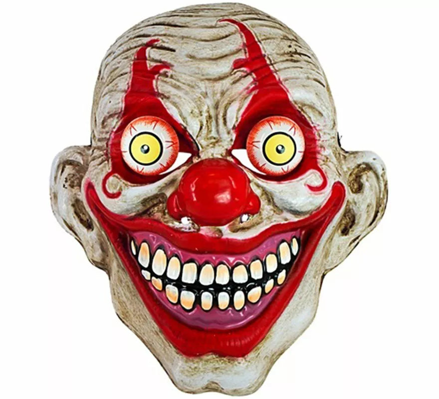 Translation missing: pt-PT.Máscara de Payaso Psicópata con Ojos Saltones
