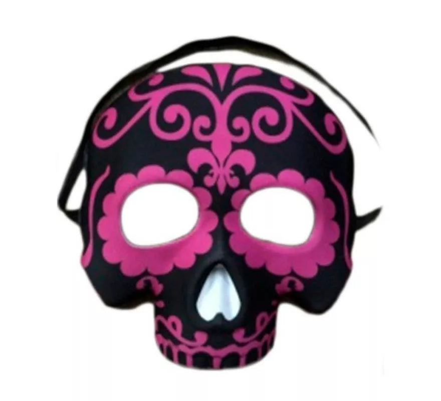 Translation missing: pt-PT.Máscara de Skull Fucsia elegante