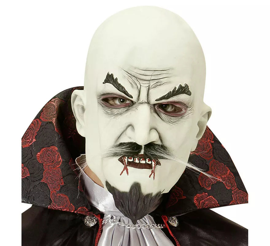 Translation missing: pt-PT.Máscara de Vampiro Calvo con Bigote y Perilla