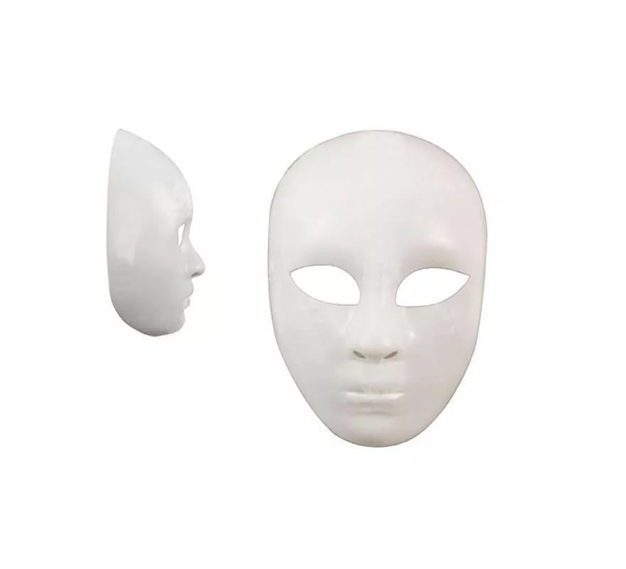 Translation missing: pt-PT.Máscara Tenebrosa rostro humano blanco