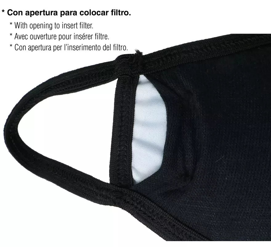 Translation missing: pt-PT.Mascarilla 3 Capas de Tela Tiranosaurio Rex para adultos