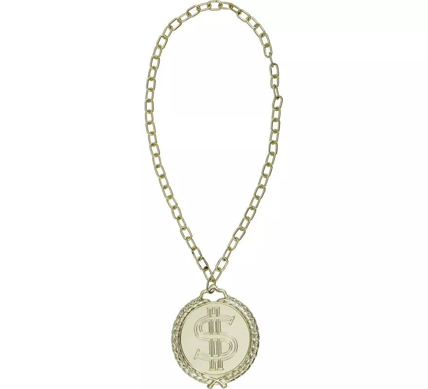 Translation missing: pt-PT.Medallón Dólar dorado de 13 cm,