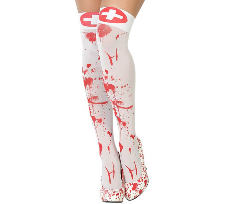 Translation missing: pt-PT.Medias de Enfermera con Sangre