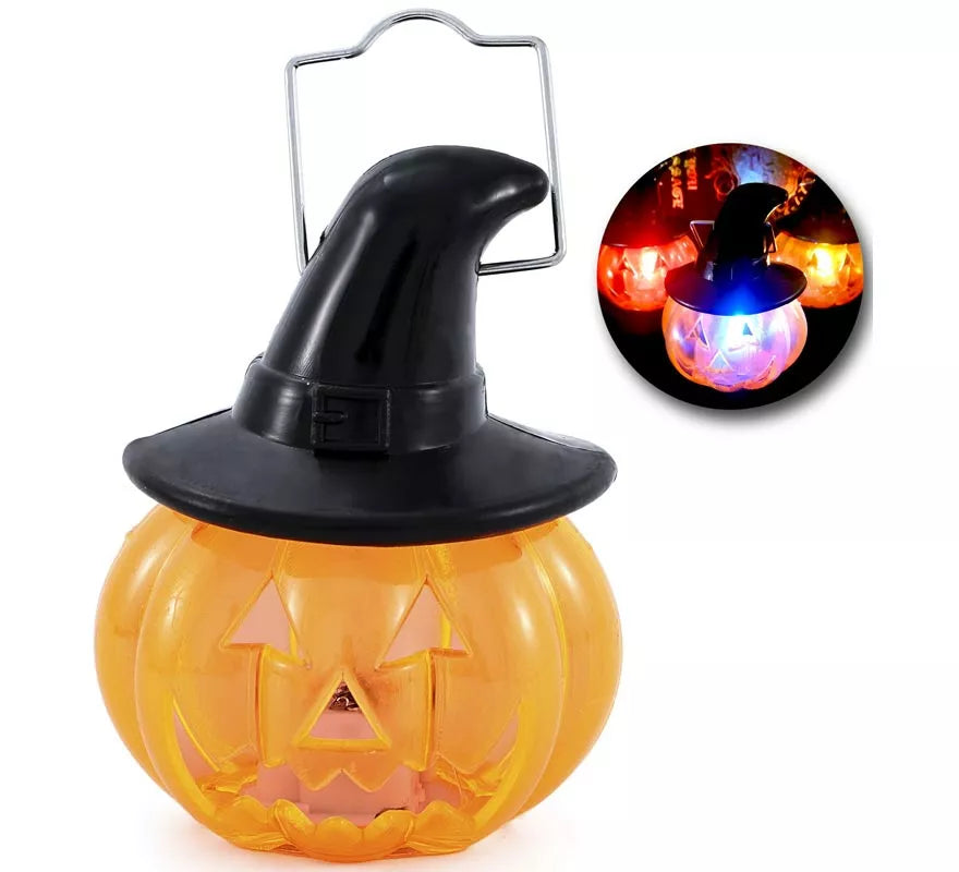 Translation missing: pt-PT.Mini Farol Calabaza con Luz 7x8 cm