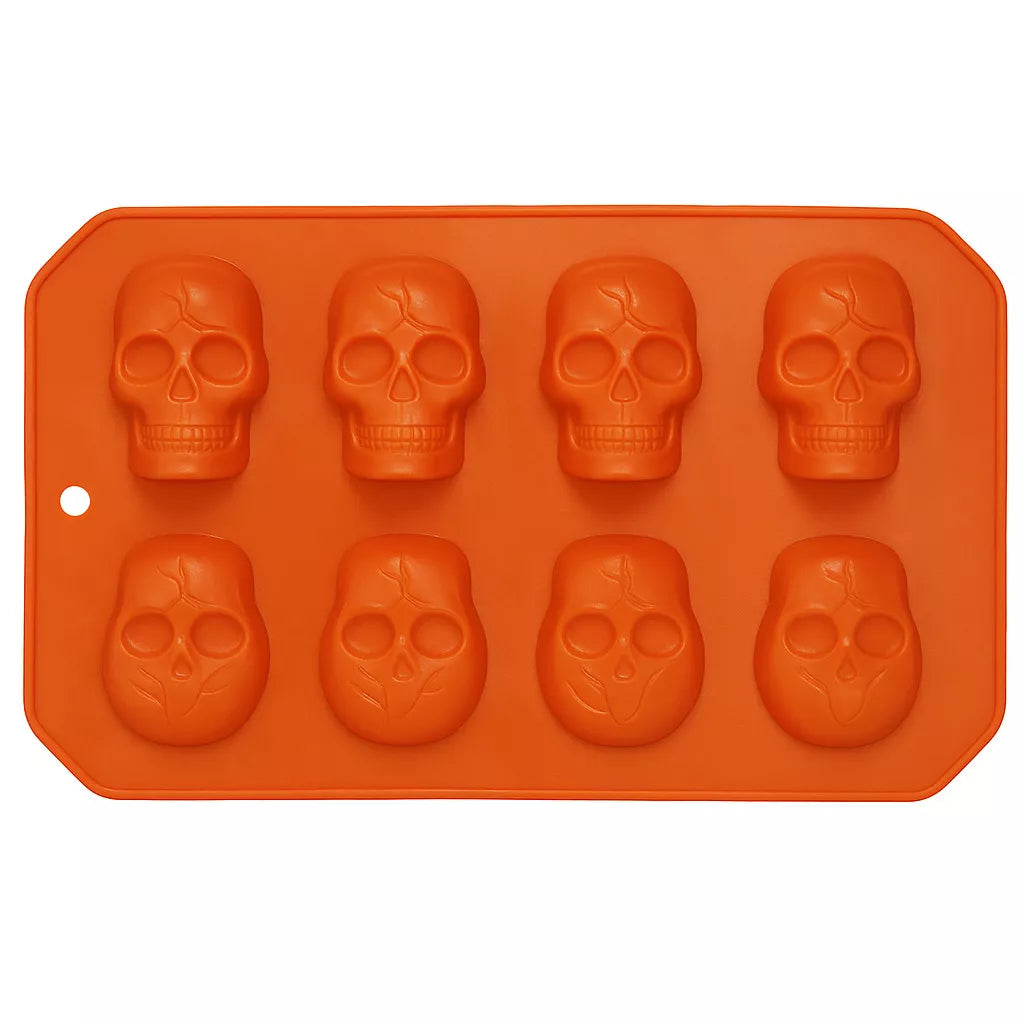 Translation missing: pt-PT.Molde de Cubitos de Hielo con forma de Calaveras 21x12 cm