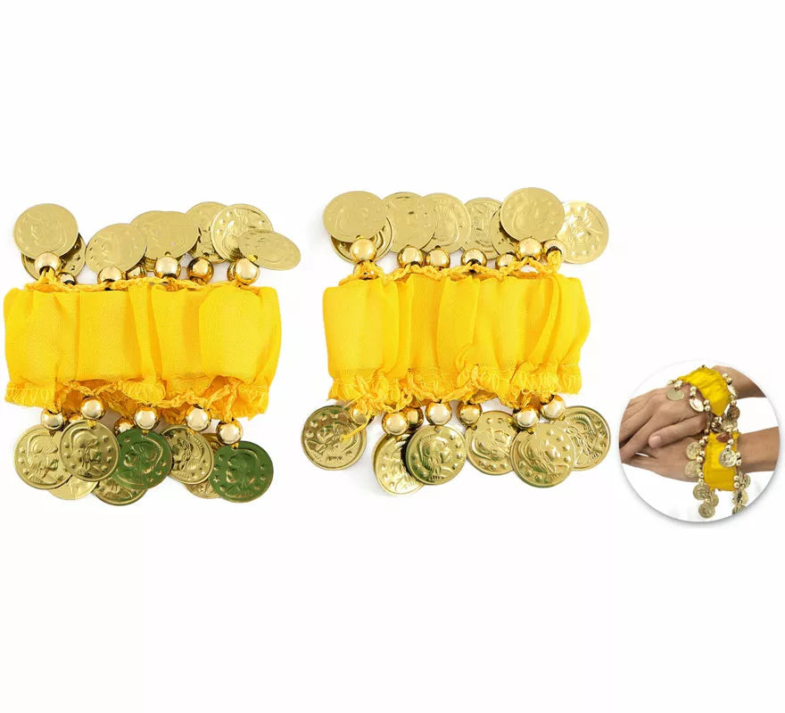Pack 2 Pulseras de Monedas en varios colores
