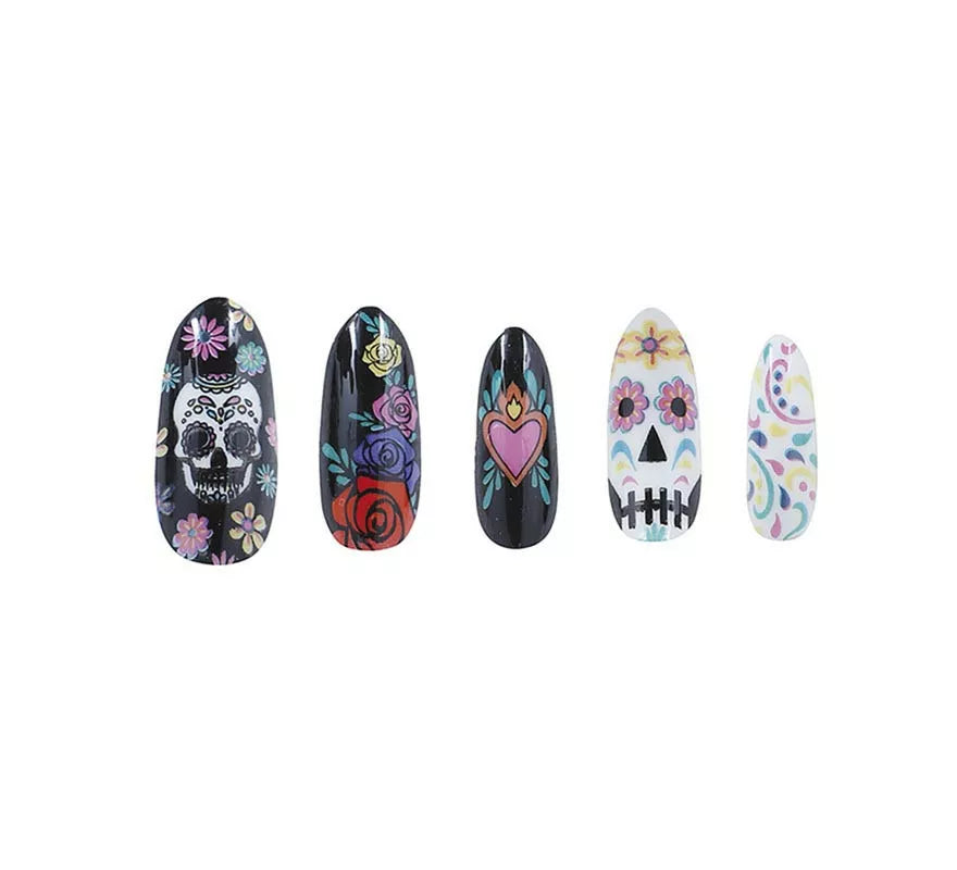 Translation missing: pt-PT.Pack de 10 Uñas Catrina con pegamento