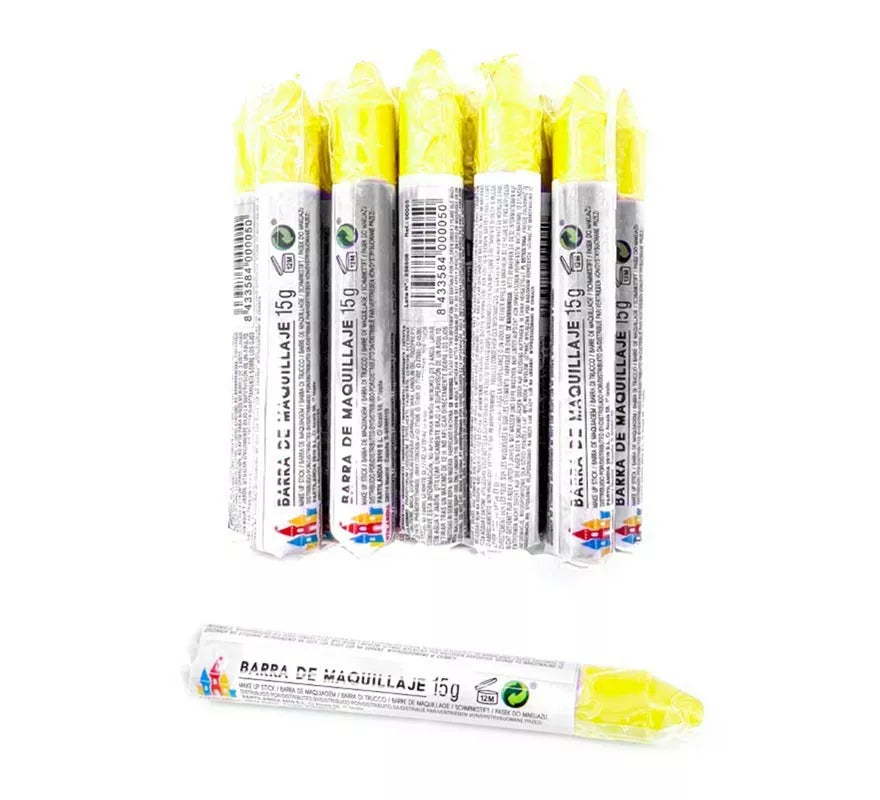 Translation missing: pt-PT.Pack de 12 Ceras amarillo fluorescente
