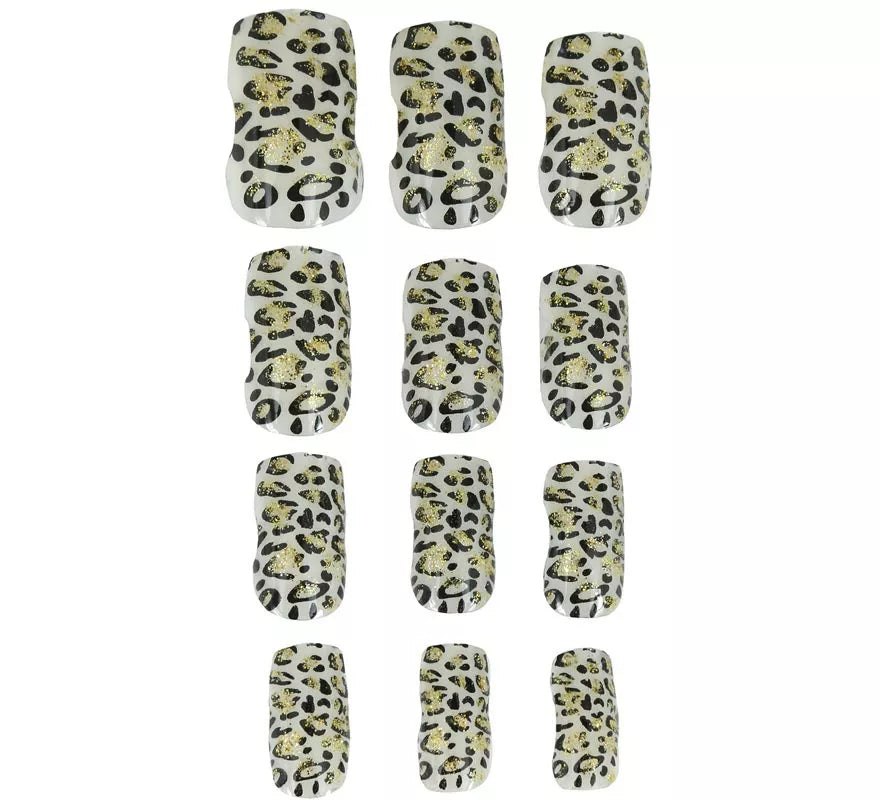 Translation missing: pt-PT.Pack de 12 Uñas Leopardo para mujer