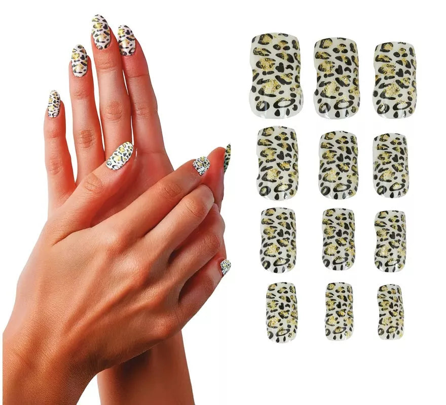 Translation missing: pt-PT.Pack de 12 Uñas Leopardo para mujer