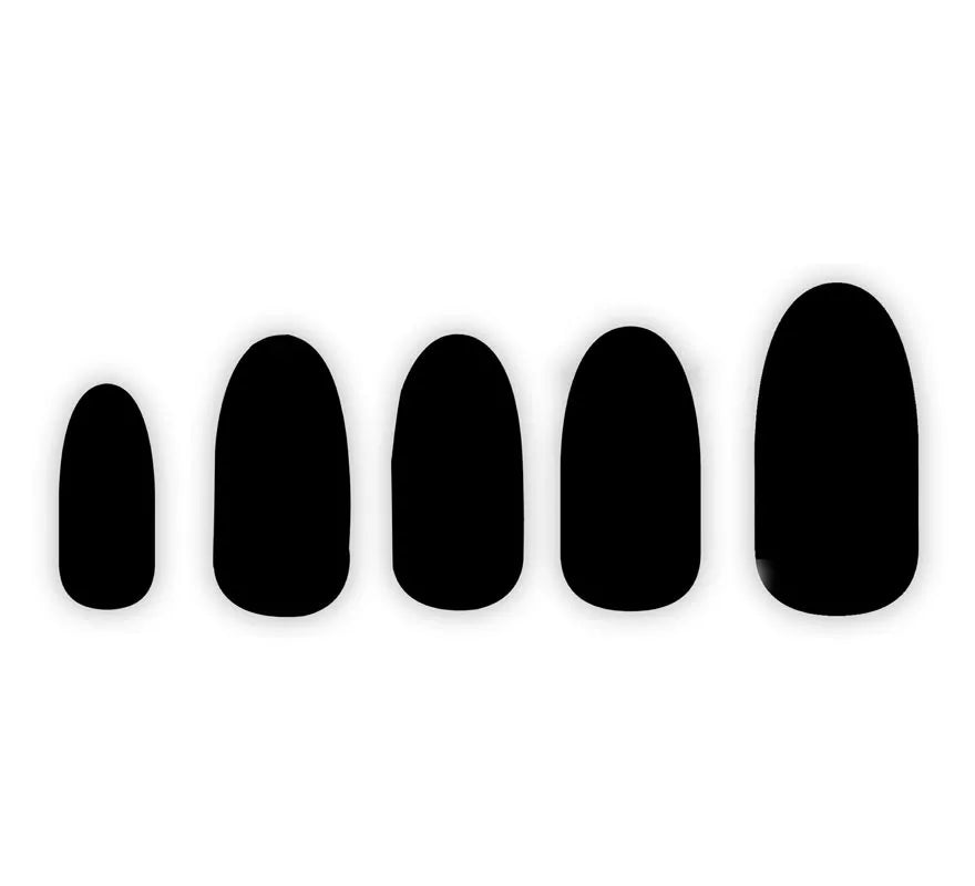 Translation missing: pt-PT.Pack de 12 Uñas negras