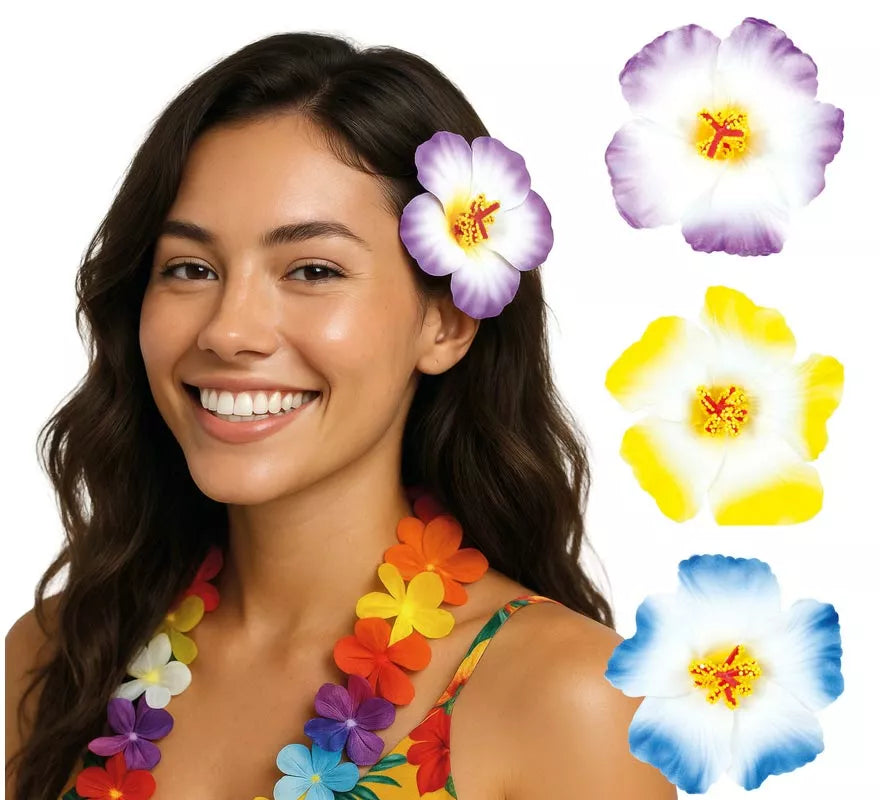 Translation missing: pt-PT.Pack de 3 Flores Hawaianas