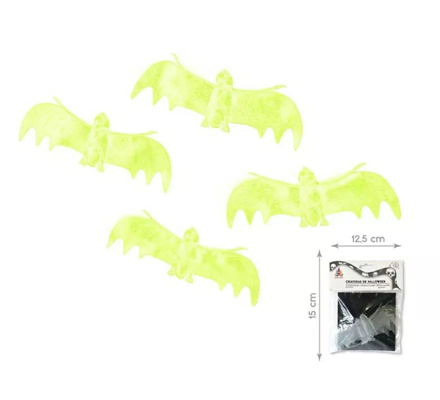 Translation missing: pt-PT.Pack de 4 Murciélagos fluorescentes