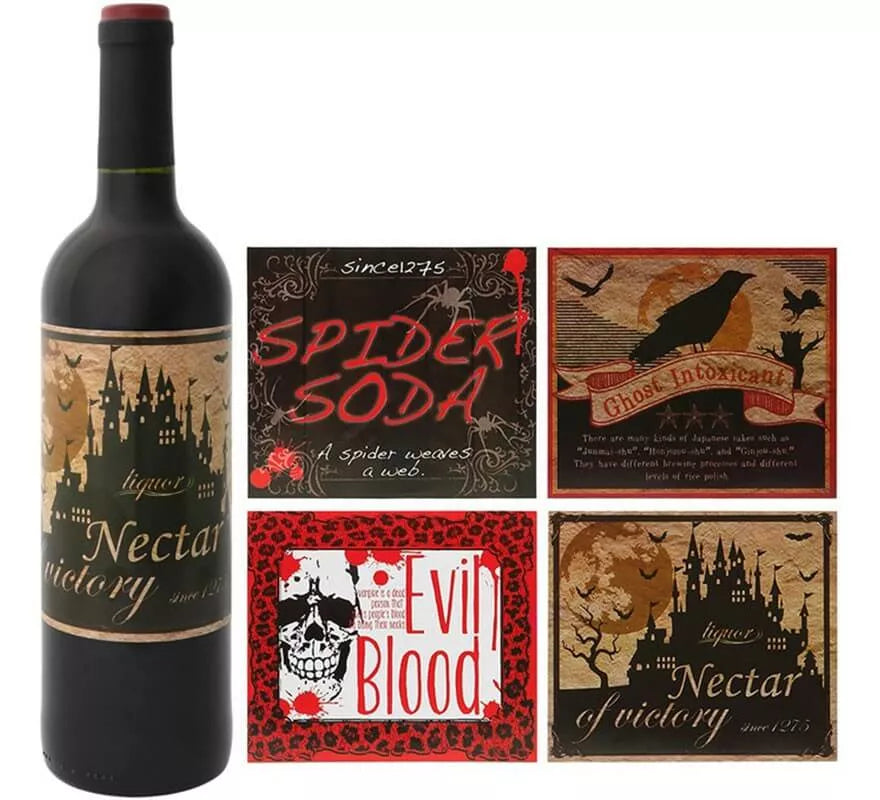 Translation missing: pt-PT.Pack de 4 Pegatinas para botellas