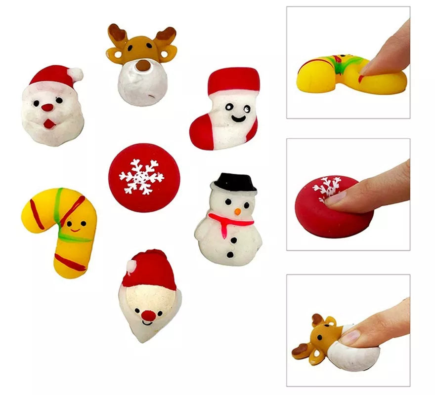 Translation missing: pt-PT.Pack de 48 Figuras de Navidad elásticas de 5 cm