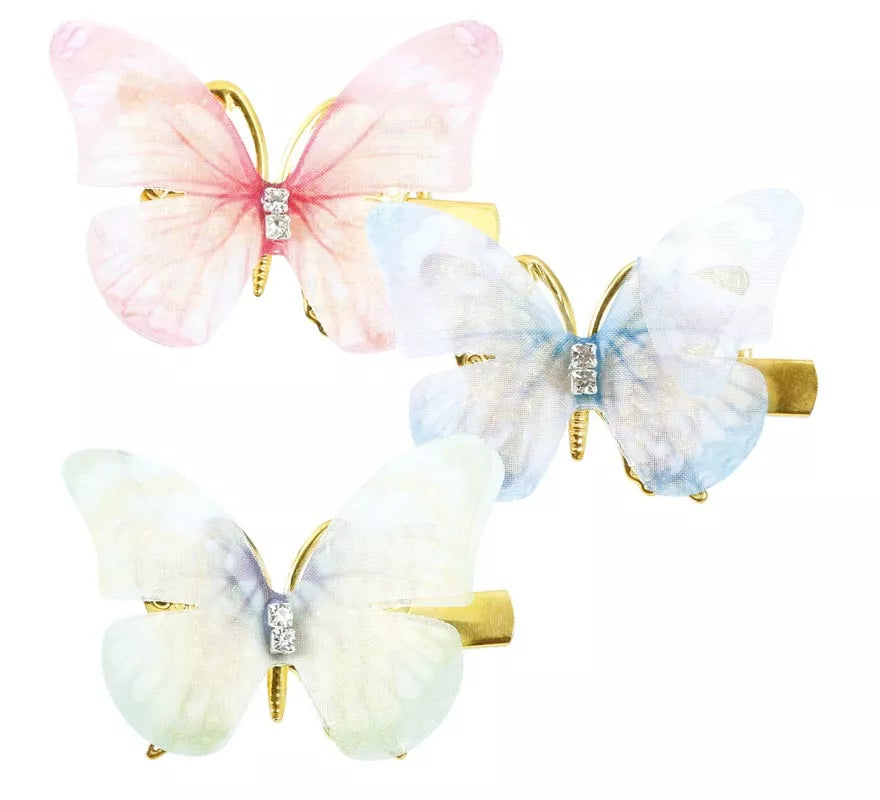 Translation missing: pt-PT.Pack de 6 Pinzas Mariposas de 5 cm en colores surtidos
