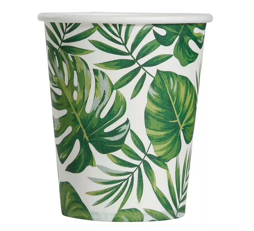 Translation missing: pt-PT.Pack de 6 Vasos con estampado de hojas