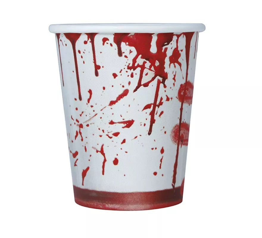 Translation missing: pt-PT.Pack de 6 Vasos con Sangre 10 cm
