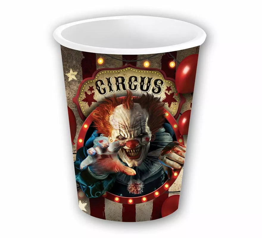 Translation missing: pt-PT.Pack de 6 Vasos Payaso de 240 ml (9 cm)